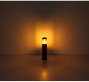 Kanlux Lampa ogrodowa słupek Xeloo 32016BS Globo czarna IP44 E27 80 cm 4