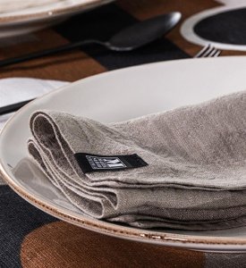 Markslojd Zestaw Serwetek Torun Beżowy 45x45 cm 2 Szt. 6