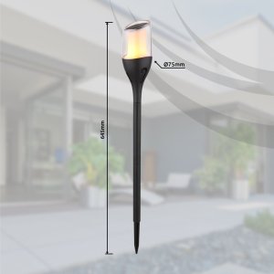 Globo Lampa gruntowa solarna LED 12x0,2W 36704 9
