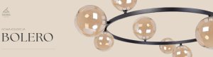 Lampa wisząca Sollux Lighting Żyrandol Bolero 9 Sigma Lighting 2