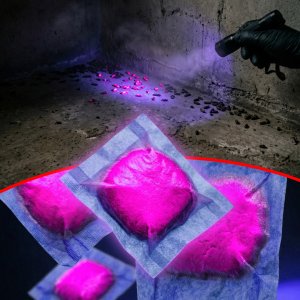 NO PEST Trutka Trucizna na Szczury Myszy Gryzonie Fluo Środek Gryzoniobójczy Pasta Czerwona Fluorescencyjna Świecąca Brodifakum 4kg 3