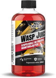 NO PEST Wabik przynęta uzupełniacz płyn wabiący do pułapek monitorujących na osy i szerszenie "Wasp Juice" 200ml 4
