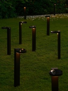 Nordlux Lampa Ogrodowa Słupek LED Solar z Czujnikiem RICA ROUND 6