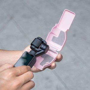 SunnyLife Pokrowiec futerał etui case osłona gimbala i ekranu do Dji Osmo Pocket 4 / Op4- Z158-p / różowy (SB11956) 5