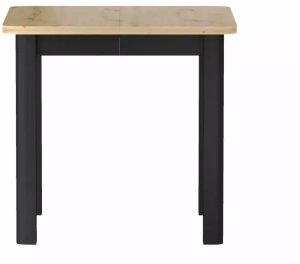 Malys Group Stół rozkładany OSKAR dąb artisan - stelaż czarny (OSKARDAC80) 8