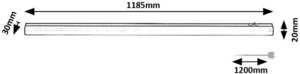 Rabalux Lampa Podszafkowa LED GREG 78006 5