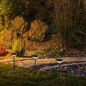 Rabalux Lampa Ogrodowa Solarno-Dogruntowa LED MONOR 77177 9