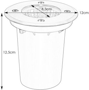 Markslojd Oprawa Najazdowa LED Garden 24 6,2W 2