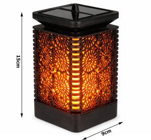 xxxxxxxxxxxxxxxx Verk Group (Verk) Lampion solarny ozdobny LED latarnia słoneczna wisząca ogrodowa czujnik 11
