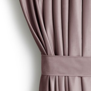 Fabryka Firan Zasłona VELVET 140x270 brązowa welwet na taśmie Restilo 17