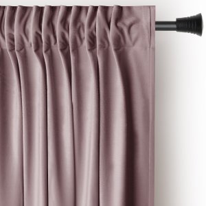 Fabryka Firan Zasłona VELVET 140x270 brązowa welwet na taśmie Restilo 4