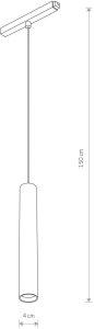 Nowodvorski Lampa Szynowa Wisząca LED 9W Roller 11641 5