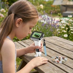NoboKids Mikroskop dla Dzieci Cyfrowy Elektroniczny WIFI Ekran LCD 1000x (5904665405963) 12
