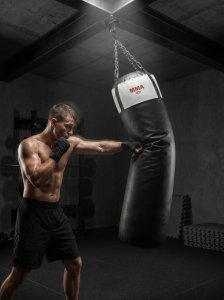Ultimateinstability Worek treningowy 150x45 wypełniony cm + mocowanie (5905289867670) 15