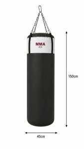 Ultimateinstability Worek treningowy 150x45 wypełniony cm + mocowanie (5905289867670) 7