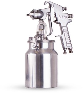 Rosfix Pistolet lakierniczy S-770 S AUARITA 3,0mm do malowania dolny zbiornik (5902553724516) 7