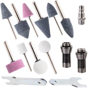 Szlifierka Sterg Trzpieniowa długa zestaw kamienie szlifierskie 3mm 6mm komplet (5902553711295) 8