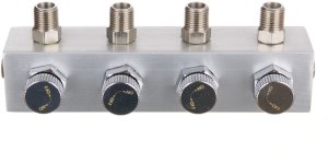 Siemens Rozdzielacz powietrza aerografu 1/8 1/4 listwa 4x (5902553702859) 3