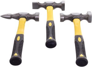 Global Truss Młotki Blacharskie Kowadełka 3x Młotek 4x Kowadło Blacharstwo Samochodowe (5902553717952) 3