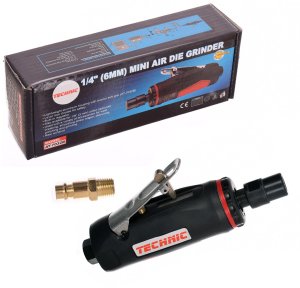 Szlifierka Bass Polska Pneumatyczna prosta trzpieniowa 6mm 25000rpm obudowa kompozyt (5902553710731) 4