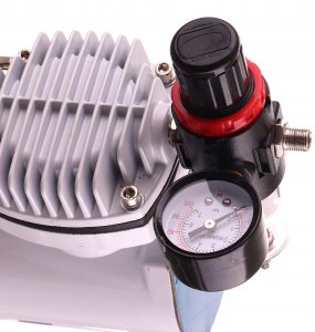 Farrot Cichy kompresor do aerografu AF18-2 Auto Stop wentylator wyłącznik Termiczn (5902553708592) 4