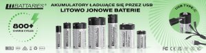 LiiBateries Zestaw 2x 4 szt Akumulator litowo-jonowy LiiBattaries AA (R6) 1700 mAh (5902729075794) 4