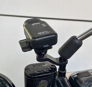 MUFU Uchwyt do lusterka dla wideorejestratorów-motocykl regulacja V11S/V12S (4711148726108) 3