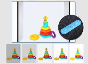 Zestaw studyjny Puluz Namiot Bezcieniowy Fotograficzny 25cm Do Zdjęć Produktowych LED 5500K (5902729075534) 12