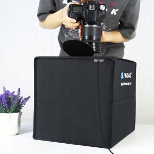 Zestaw studyjny Puluz Namiot Bezcieniowy Fotograficzny 25cm Do Zdjęć Produktowych LED 5500K (5902729075534) 10