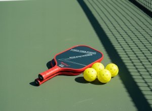 Netex Rakiety do pickleball ZOODO P3 T700 carbon fiber Red + 4 piłki USAPA (5902729074575) 2