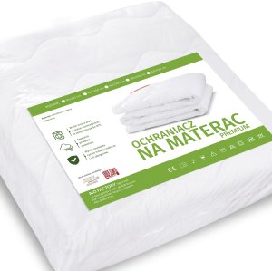 AIO FACTORY Nakładka / ochraniacz na materac pikowana niciowo premium 140x200cm biała (5906501520410) 3