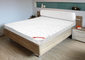 AIO FACTORY Nakładka / ochraniacz na materac pikowana niciowo premium 140x200cm biała (5906501520410) 4