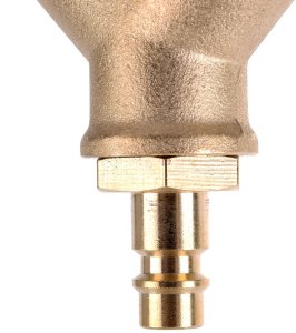 Pneumat System Rozdzielacz Pneumatyczny Powietrza Czwórnik Szybkozłączki mosiężny 1/2 (5904422418441) 4