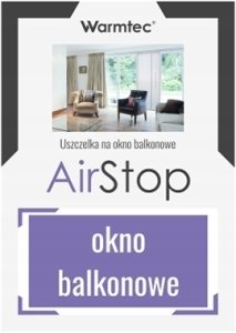 Warmtec Uszczelka okienna do klimatyzatora (balkonowa) AirStop (5906142979165) 11