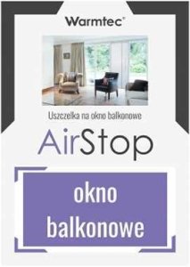Warmtec Uszczelka okienna do klimatyzatora (balkonowa) AirStop (5906142979165) 2