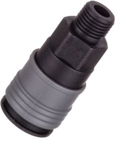 Pneumat System Szybkozłączka Pneumatyczna Kompozyt 1/4" GZ Szybkozłącze Odporne na Rdzę (5904422439293) 2