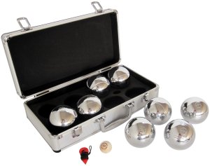 Master Zestaw petanque 8 chromowanych kul F.I.P.J.P. + aluminiowy pokrowiec (8592833012722) 2