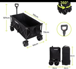 KingCamp Wózek składany KING CAMP Folding Wagon (6974870009828) 3