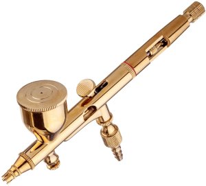 Gimmik Aerograf Modelarski Precyzyjny Gold z Dyszą 0,2mm Double Action (5904422449766) 3