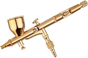 Gimmik Aerograf Modelarski Precyzyjny Gold z Dyszą 0,2mm Double Action (5904422449766) 8