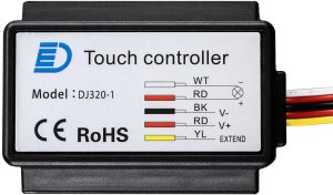Schneider Electric Touch button, 1-pole button with dimming (5902135169209) 2