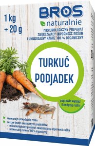 Bros Naturalnie - mikrobiologiczny preparat zwiększający odporność roślin i uniwersalny nawóz 100% 1kg + 20g (turkuć podjadek) (5906142984275) 4