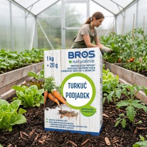 Bros Naturalnie - mikrobiologiczny preparat zwiększający odporność roślin i uniwersalny nawóz 100% 1kg + 20g (turkuć podjadek) (5906142984275) 9