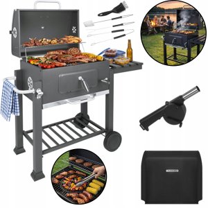 Pako Grill ogrodowy z pokrywą 116x70x110cm Kaminer (5906142982844) 2