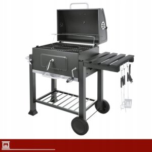 Pako Grill ogrodowy z pokrywą 116x70x110cm Kaminer (5906142982844) 7