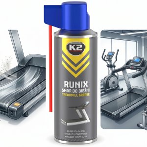 K2 K2 RUNIX Smar Silikonowy Do Bieżni I Sprzętu Fitness W Sprayu 400ml B420 2