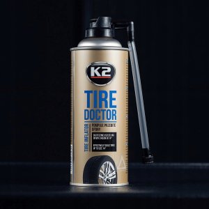 K2 Uszczelniacz do opon aut koło zapasowe w sprayu 400ml Tire Doktor B310 (5906142983513) 5