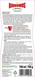 EkoDarPol Biohumus Extra Hortensja 0,7L (5906142984299) 4
