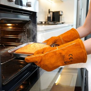 Vilde Rękawica ochronna do grilla skórzana 2 szt. (5900670115170) 7