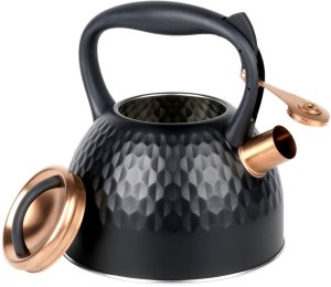 Vilde Czajnik z gwizdkiem stalowy czarny 2,5 l (5900670107878) 10
